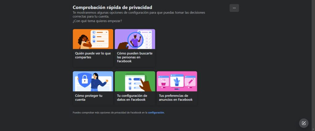 check up facebook