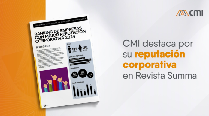CMI es reconocida entre las empresas con mejor reputación corporativa en 2024 CMI reputación corporativa revista Summa
