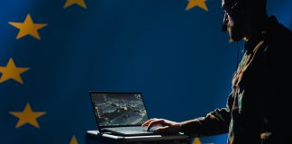 EU counterintelligence division agent maintains air space superiority