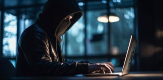 un-ladron-escribiendo-una-contrasena-peligrosa-en-una-computadora-portatil-generada-por-ia